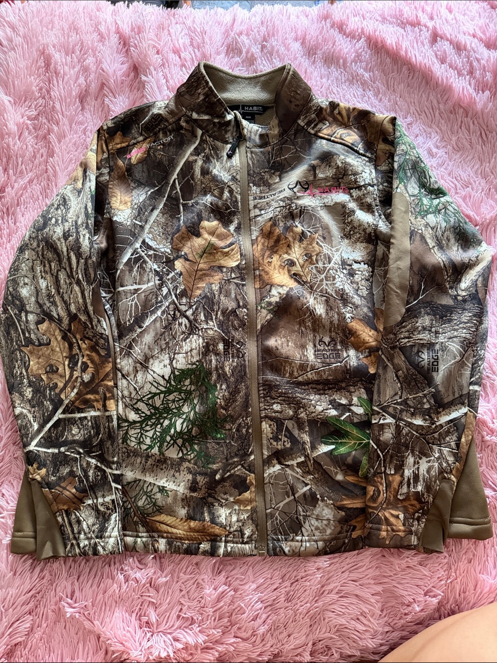 Realtree Camo Full-Zip Jacket - Brown/Green
